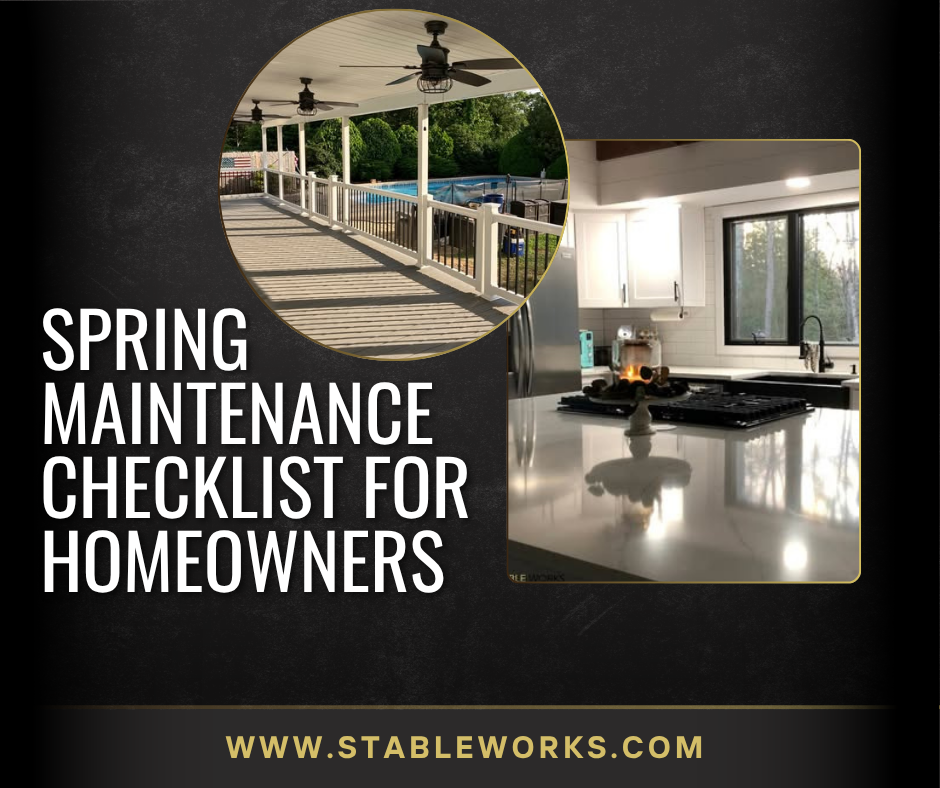 Spring Maintenance Checklist — StableWorks 1