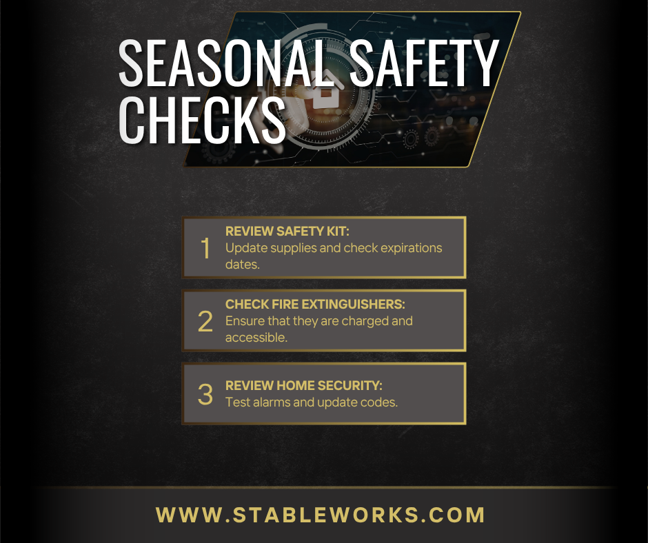 Spring Maintenance Checklist — StableWorks 5
