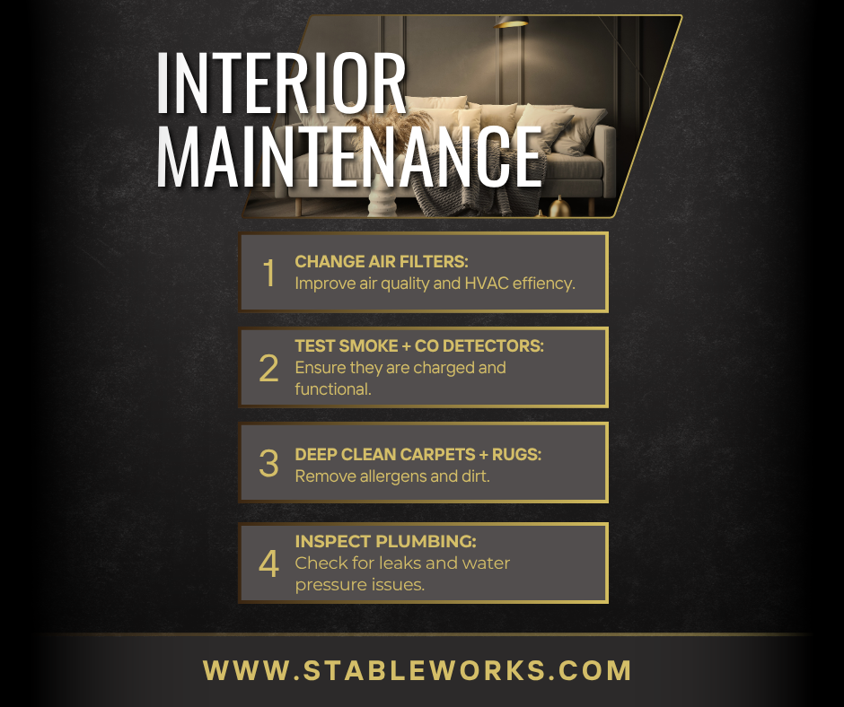 Spring Maintenance Checklist — StableWorks 4