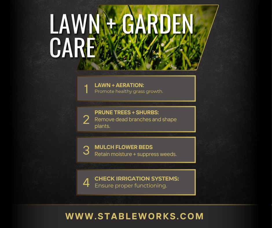 Spring Maintenance Checklist — StableWorks 3